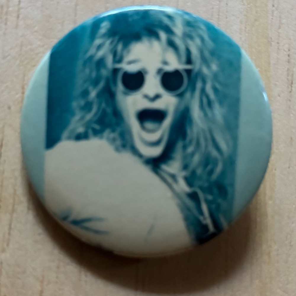 David Lee Roth Vintage Pin Button 1987